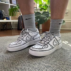 Nike Air Force 1s Customized